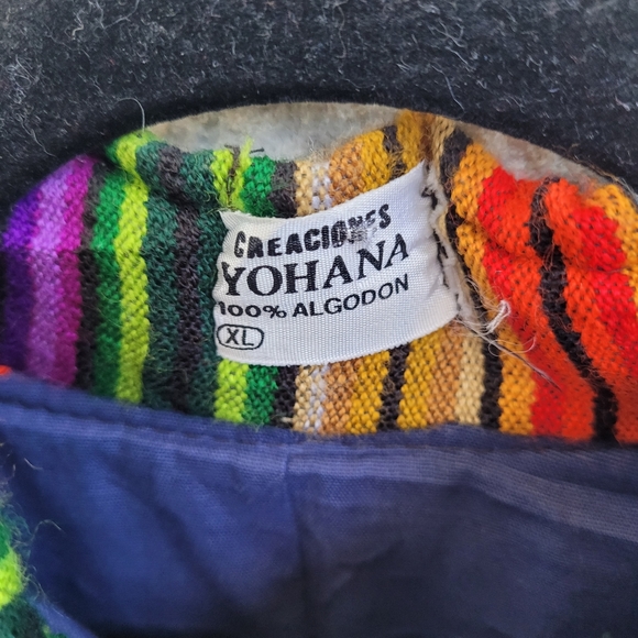 Mexican Bomber Jacket 100% Cotton - Picture 5 of 7